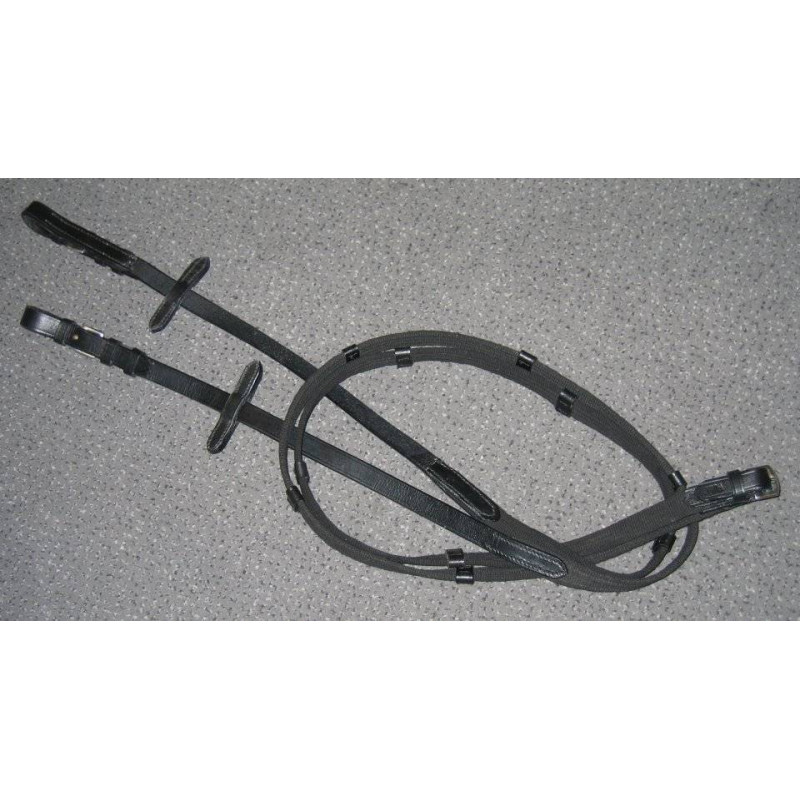 Reins EuroHorse black