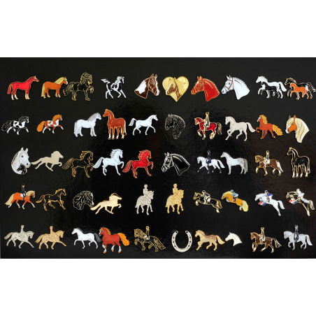 Lapel Pins Horse Designs