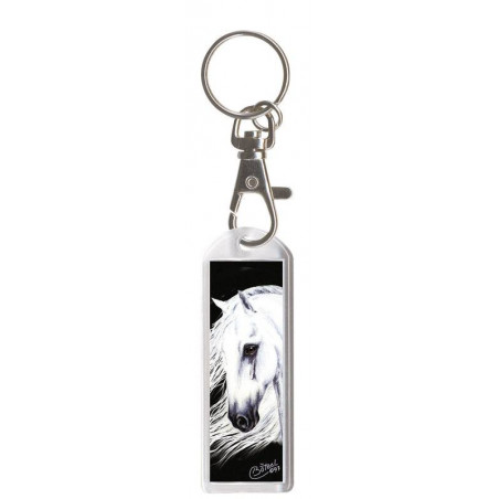 Key Chain with Carabine "Exclusive Pferdemotive" Welsh Pony