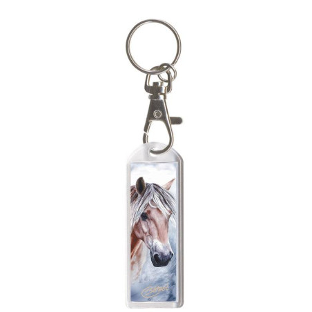 Key Chain with Carabine "Exclusive Pferdemotive" Norweger