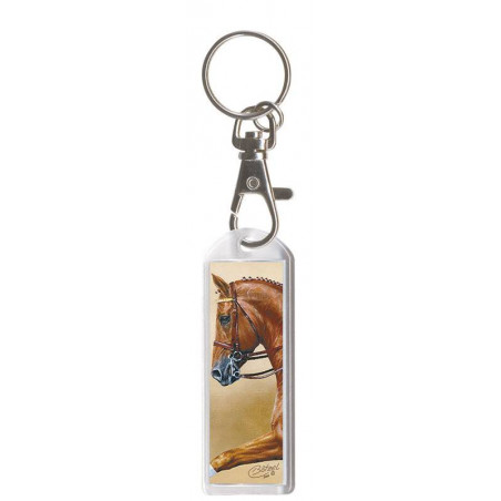 Key Chain with Carabine "Exclusive Pferdemotive" Weltmeyer