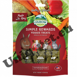 Oxbow Simple Rewards Veggie Treats, 60g
