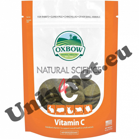 Oxbow Natural Science Vitamin C, 60 Tabs