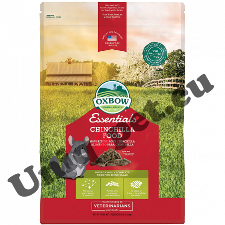 Oxbow Chinchilla Food 1,36 kg - hrana za činčile