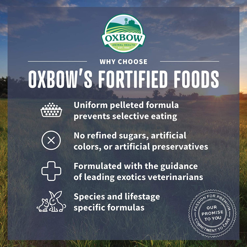 Oxbow Chinchilla Food 1,36 kg - hrana za činčile