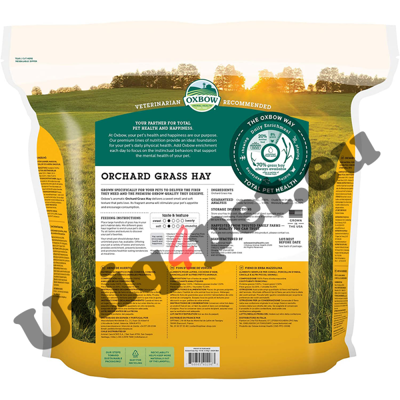 Oxbow orchard grass seno iz zelene trave  1,130 kg