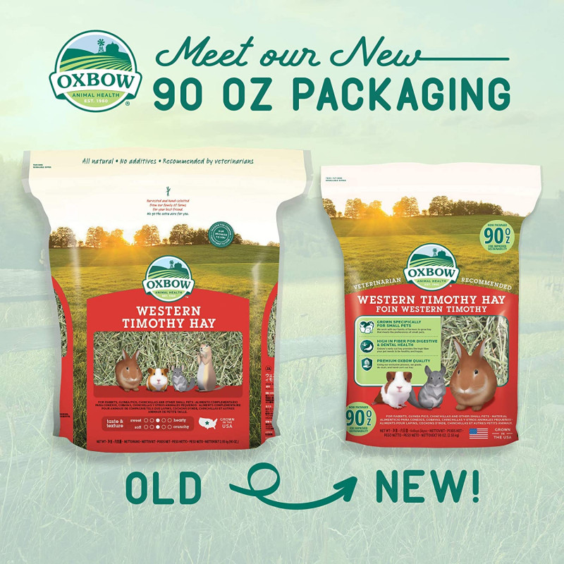 Oxbow Western Timothy hay 2,55 kg